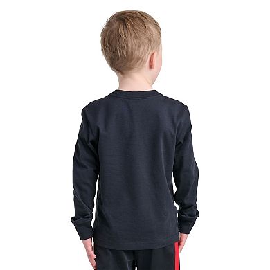 Boys 4-7 adidas Long Sleeve Football Graphic Tee