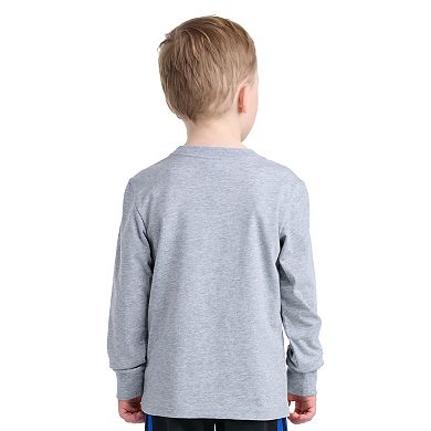 Boys 4-7 adidas Long Sleeve Sport Graphic Tee