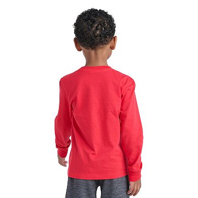 Boys 4-7 adidas Long Sleeve Camo Graphic Tee