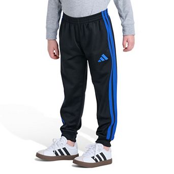 Toddler Boy adidas Elastic Waistband 3-Stripe Tricot Jogger Pants