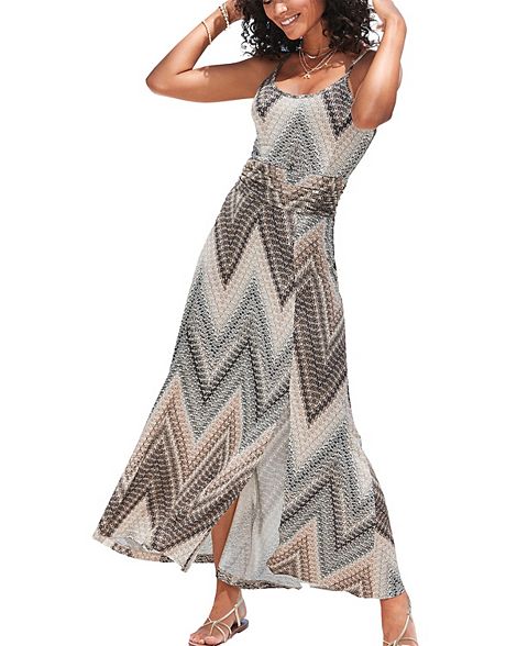 Женские платья Lascana Women's Sleeveless Print Maxi Dress