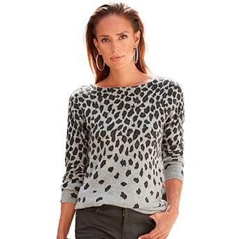 Lascana Women's Animal Print Sweater