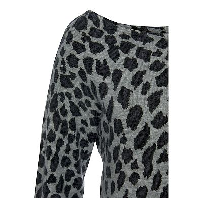 Lascana Women's Animal Print Sweater
