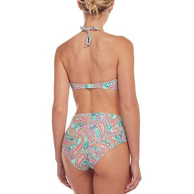 Lascana Women's Paisley Print Bandeau Bikini Top