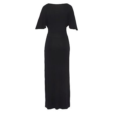 Lascana Women's V-Neckline Maxi Dress