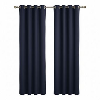 Anchorage Blackout Grommet Luxurious Modern Design Curtain Panel