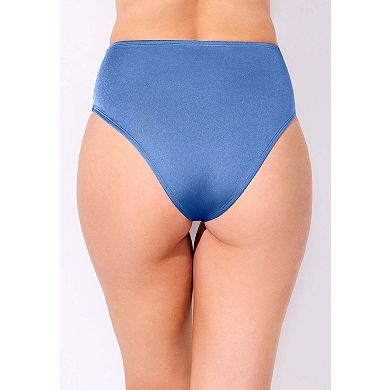 Swimsuits for All Women's Rosette High Waist Swim Brief