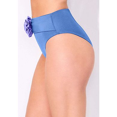 Swimsuits for All Women's Rosette High Waist Swim Brief