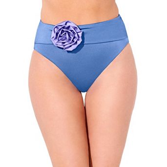 Swimsuits for All Women's Rosette High Waist Swim Brief