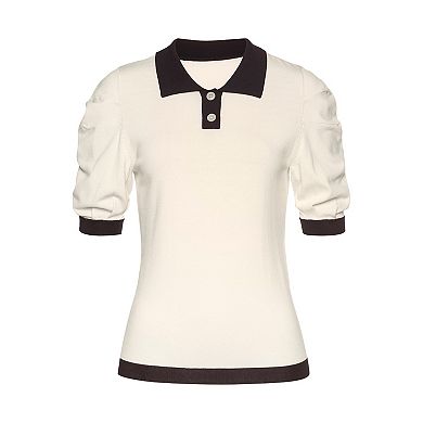 Lascana Women's Two Tone Collared Shirt