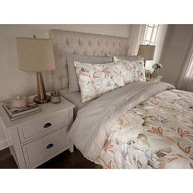BrylaneHome Lyocell Cotton Peony Garden Comforter Set