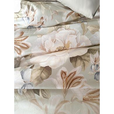 BrylaneHome Lyocell Cotton Peony Garden Comforter Set