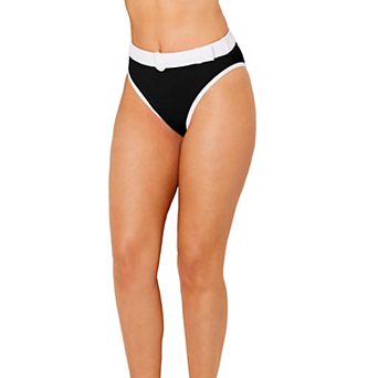 Swimsuits for All Women's Belted Swim Brief