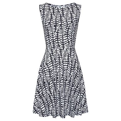 Lascana Women's Sleeveless Patterned Dress