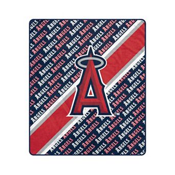 Pegasus Los Angeles Angels 50" x 60" Diagonal Lined Wordmark Ultra Soft Blanket