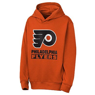 Youth Outerstuff Classic Orange Philadelphia Flyers Back to Basics Hoodie