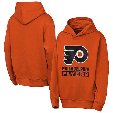 Youth Outerstuff Classic Orange Philadelphia Flyers Back to Basics Hoodie
