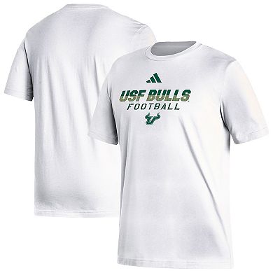 Men's adidas White South Florida Bulls Fresh T-Shirt