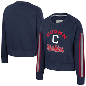 Women's Colosseum Navy UConn Huskies Honeymoon Sweatshirt