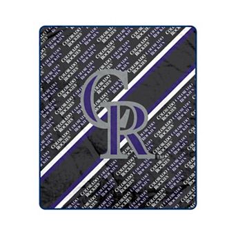 Pegasus Colorado Rockies 50" x 60" Diagonal Lined Wordmark Ultra Soft Blanket