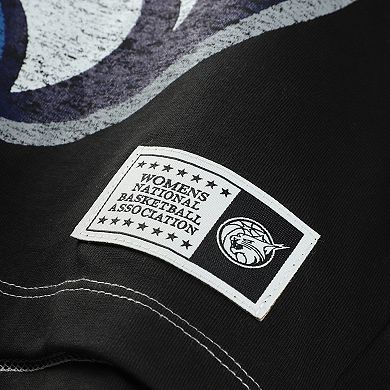 Women's New Era White Minnesota Lynx Team Split Cropped Boxy T-Shirt