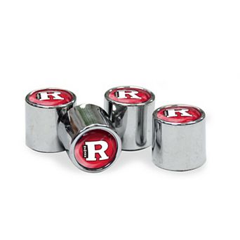 WinCraft Rutgers Scarlet Knights Mini Team Logo Valve Stem Covers