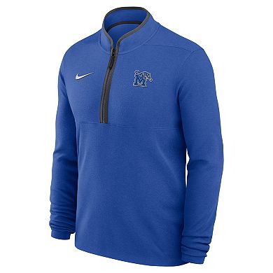 Men's Nike Royal Memphis Tigers Basketball Victory Dri-FIT Half-Zip Pullover