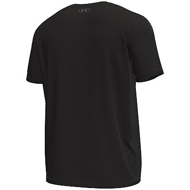 Men's Under Armour Black Notre Dame Fighting Irish The Bend Stretch T-Shirt
