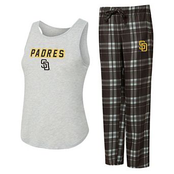Women's Concepts Sport San Diego Padres Regulate Tank & Pant Set