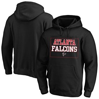 Men's Fanatics Black Atlanta Falcons Big & Tall Fleece Hoodie