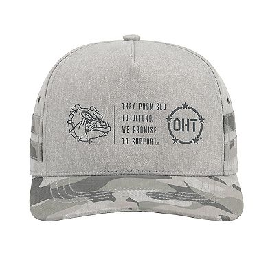 Unisex Colosseum Gray Gonzaga Bulldogs OHT Squad Podium Adjustable Hat