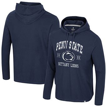 Men's Colosseum Navy Penn State Nittany Lions Simoleans Washed Hoodie