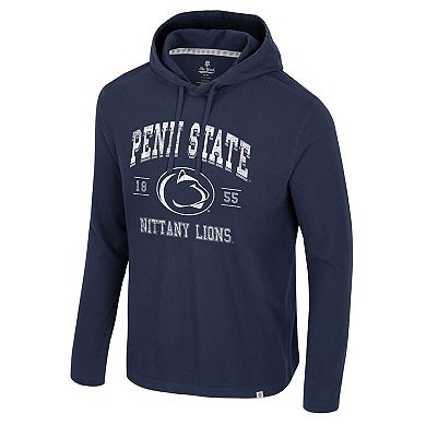 Men's Colosseum Navy Penn State Nittany Lions Simoleans Washed Hoodie