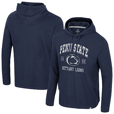 Men's Colosseum Navy Penn State Nittany Lions Simoleans Washed Hoodie