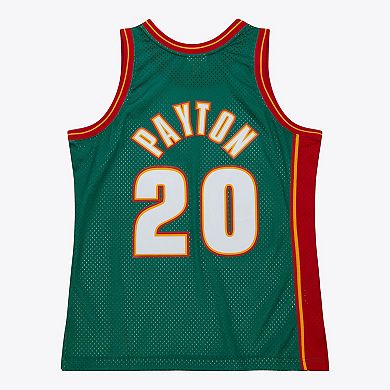Mitchell & Ness Gary Payton Kelly Green Seattle SuperSonics 1995/96 Hardwood Classics Swingman Jersey