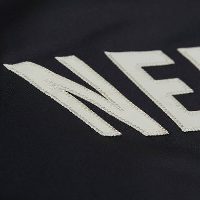 Men's Mitchell & Ness Olive/Black New York Knicks Clutch Satin Raglan Full-Snap Jacket