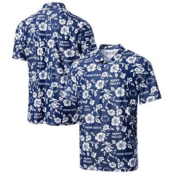 Men's Reyn Spooner Navy Penn State Nittany Lions Pua Performance Polo