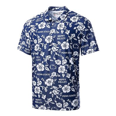 Men's Reyn Spooner Navy Penn State Nittany Lions Pua Performance Polo