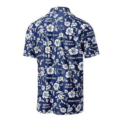 Men's Reyn Spooner Navy Penn State Nittany Lions Pua Performance Polo