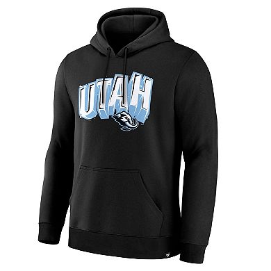 Men's Profile Black Utah Mammoth Big & Tall Hoodie