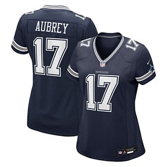Women's Nike Brandon Aubrey Navy Dallas Cowboys Team Game Jersey