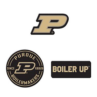 WinCraft Purdue Boilermakers 3-Pack Premium Fridge Magnet Set
