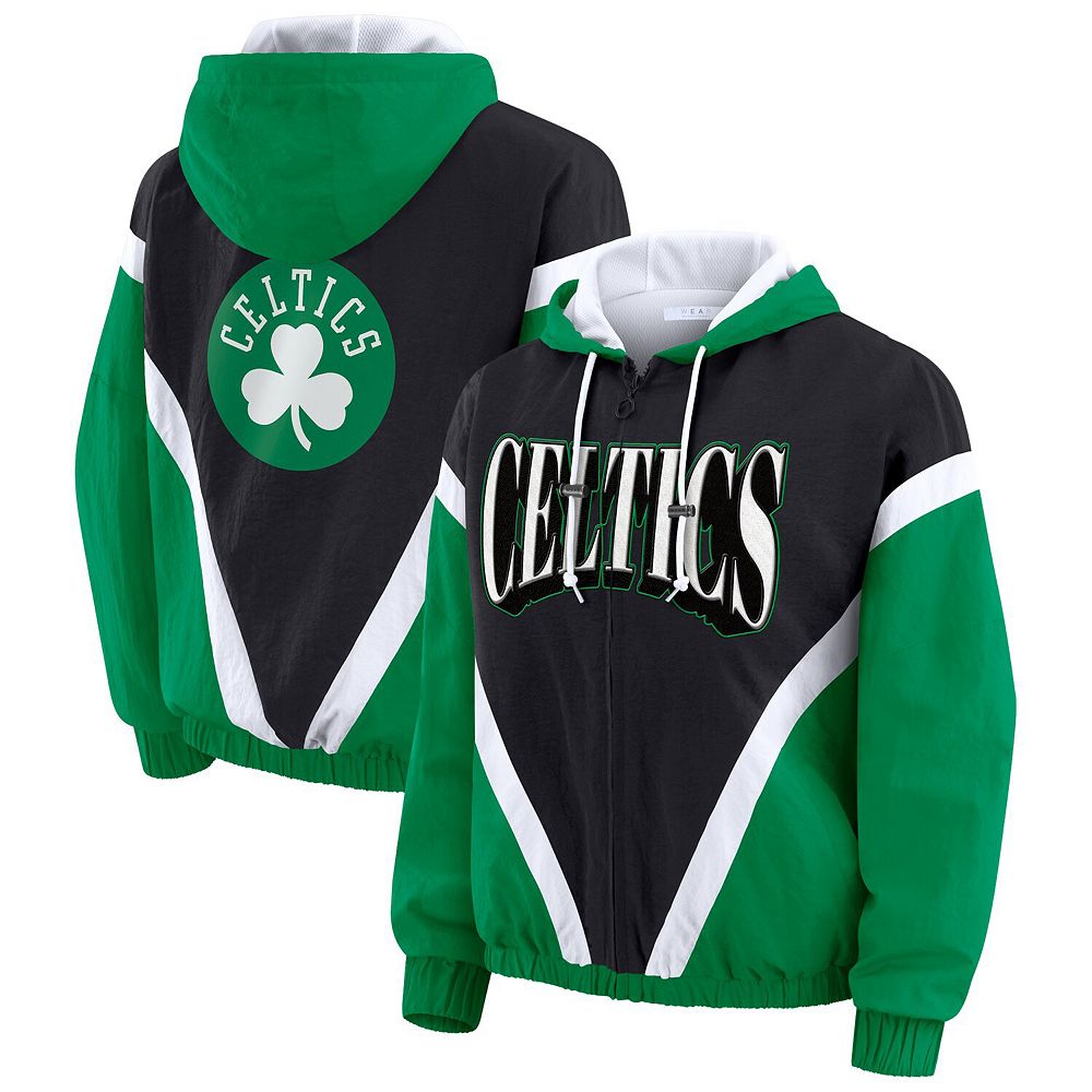 Women's WEAR by Erin Andrews Black/Kelly Green Boston Celtics