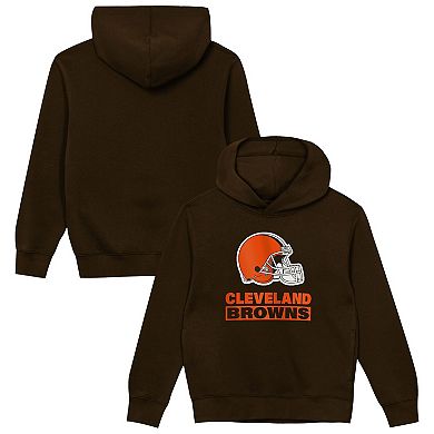 Toddler Outerstuff Brown Cleveland Browns Back to Basics Hoodie