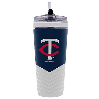 WinCraft Minnesota Twins 26oz 4D Flex Ice Shaker Bottle
