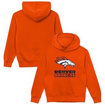 Toddler Outerstuff Orange Denver Broncos Back to Basics Hoodie