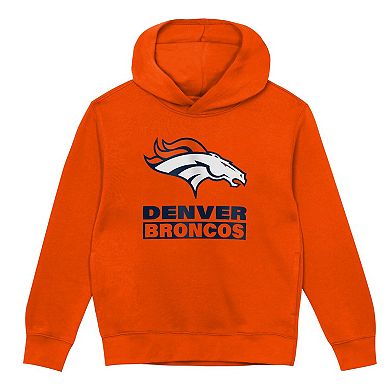 Toddler Outerstuff Orange Denver Broncos Back to Basics Hoodie