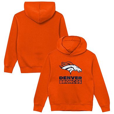 Toddler Outerstuff Orange Denver Broncos Back to Basics Hoodie