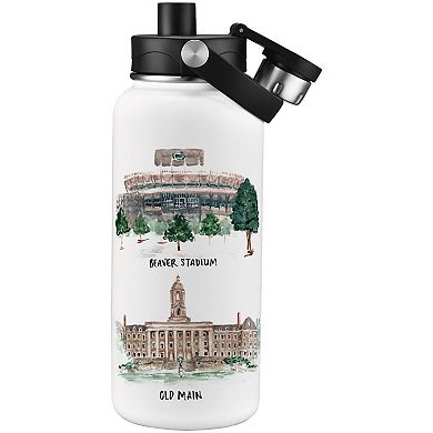 Penn State Nittany Lions Laura Wilcox Watercolors 34oz. Water Bottle