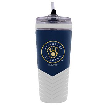 WinCraft Milwaukee Brewers 26oz 4D Flex Ice Shaker Bottle